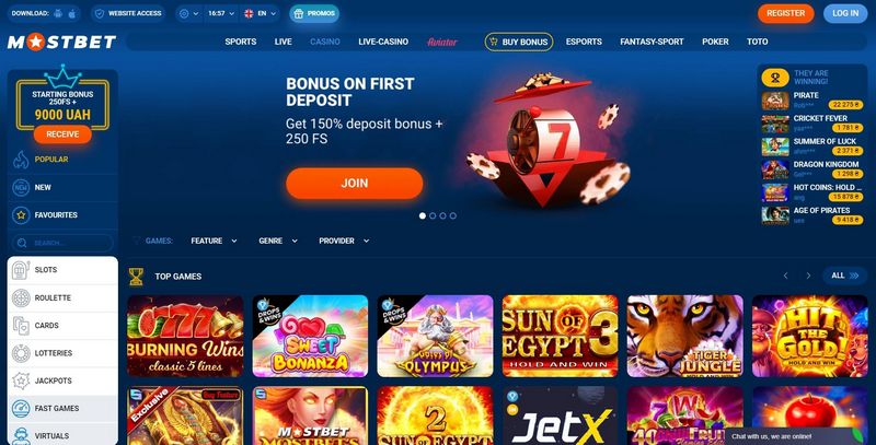 Avis sur MOSTBET Gambling Enterprise